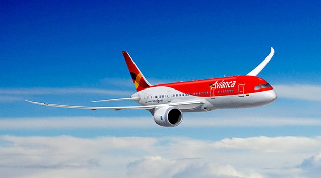 Avianca orders three Boeing 787 for a total of 15 firm orders