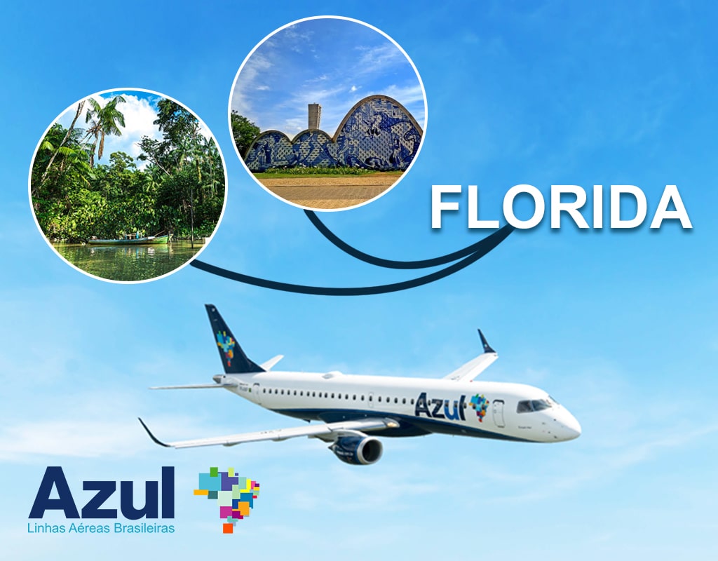 Azul Airlines now flying to Fort Lauderdale and Orlando