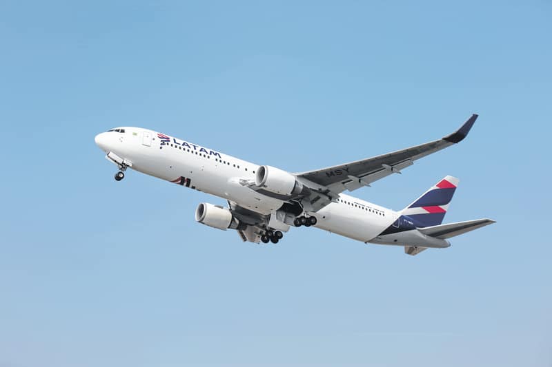 LATAM Airlines celebrate first flight from Brazil to Boston