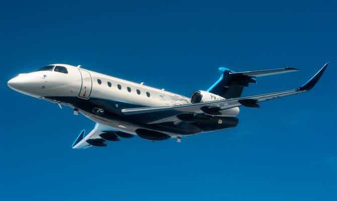 Embraer launches jets with autonomy for NY-London route