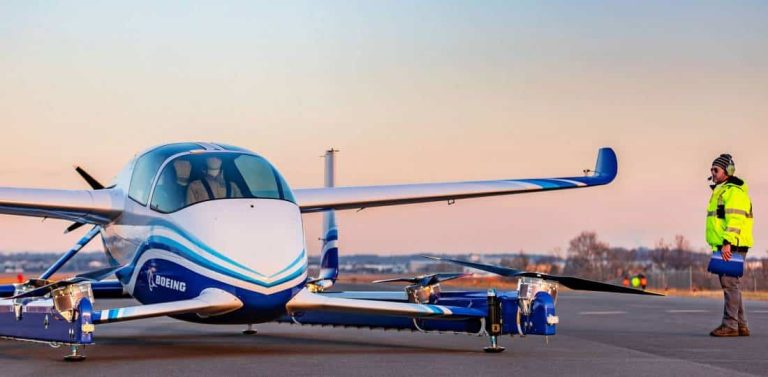 Boeing autonomous air taxi completes first flight