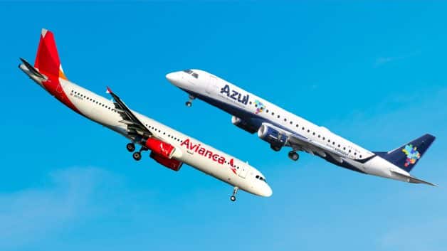 Azul set a new bid amount by increasing its bid for Avianca Brazil Sao- Rio route