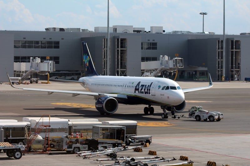 Azul will operate for only 25 cities