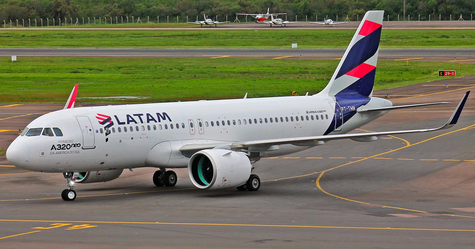 Latam Brasil routes for the month of May