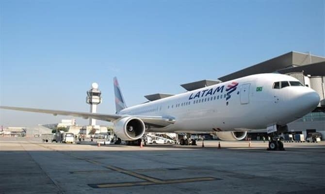 Latam reduces operations by 95% in April