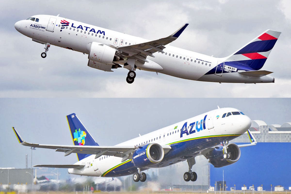 Latam and Azul Airlines starting codeshare on August 23