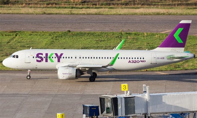 Sky Airline returns to Brazil on September 28