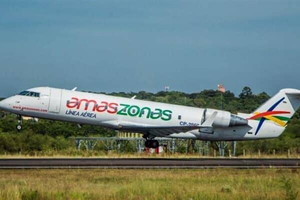 Amaszonas, airlines, Santa Cruz de la sierra, São Paulo, routes, gol