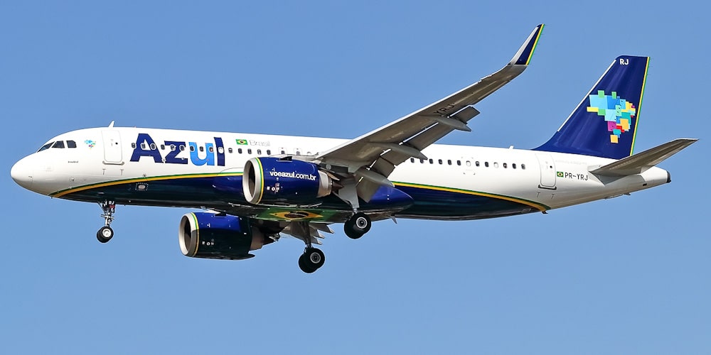 Azul Airlines, recognized as the most punctual airline in March 2022