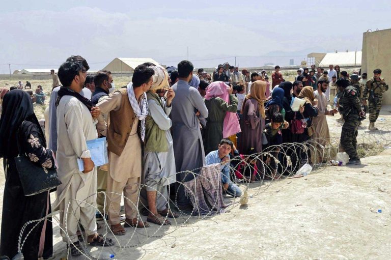 Afghan refugees camp out in Brazilian airport in search of new life