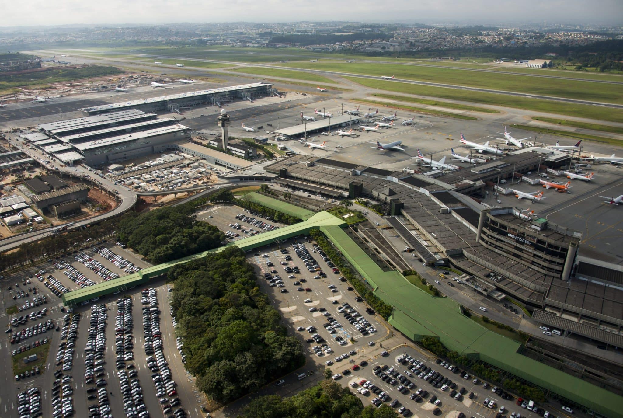 Sao Paulo Guarulhos International Airport is expected to receive 34 million passengers in 2022.